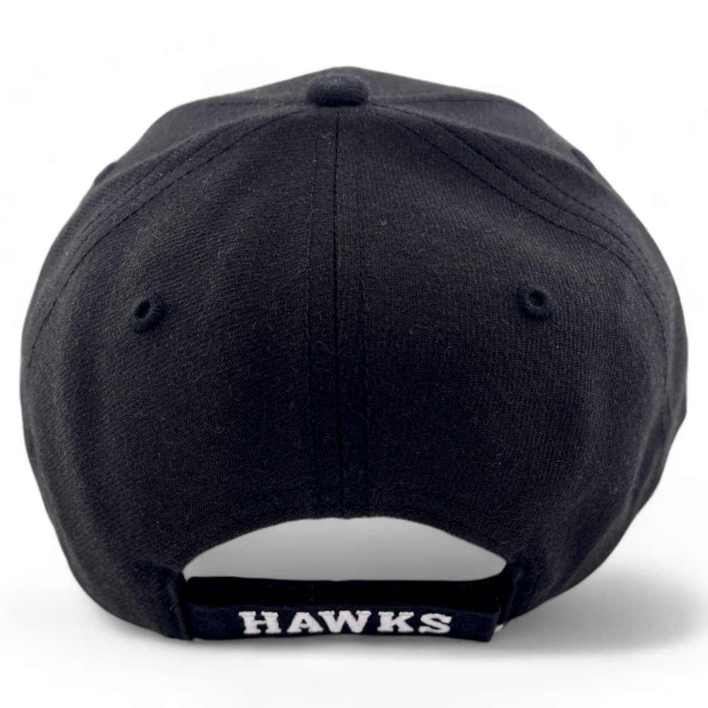 NEW '47 Brand Atlanta Hawks NBA Black/Red Logo MVP Adjustable Hat Cap - Picture 4 of 5